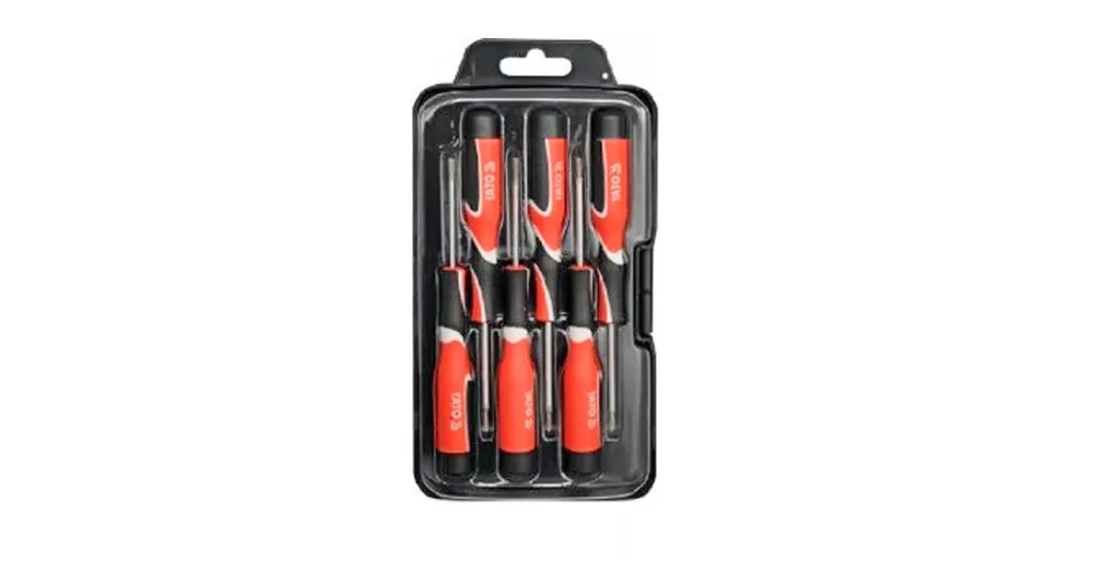 Újdonság YATO 25862 CSAVARHÚZÓ KÉSZLET ÓRÁS 6DB-os TORX T5-T10