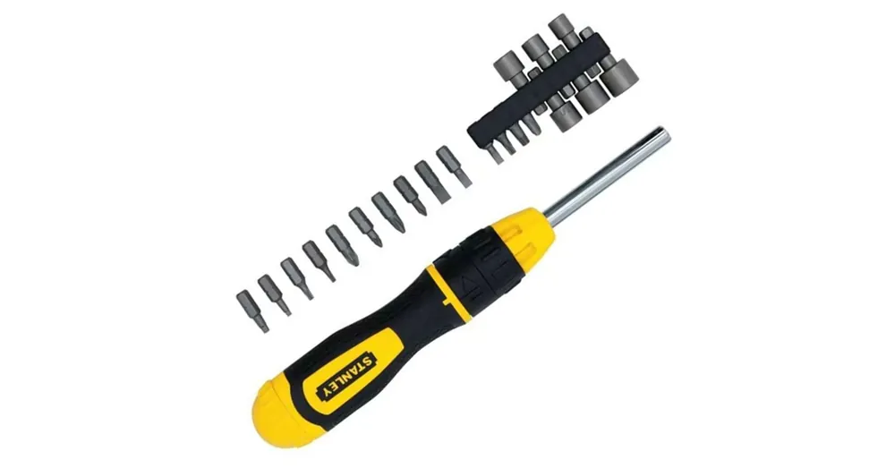 STANLEY STHT0-62574 CSAVARHÚZÓ+BIT KÉSZLET 20DB-OS RACSNIS Bestseller