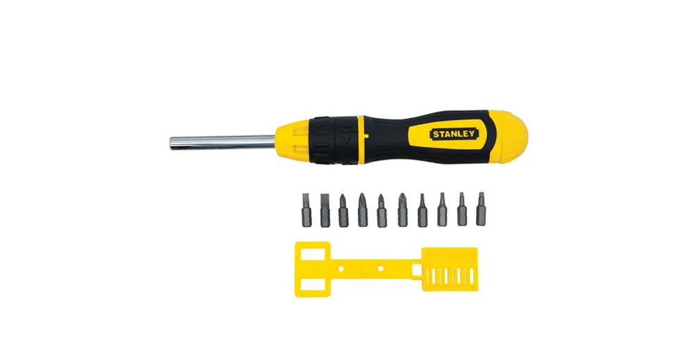 STANLEY 068010 CSAVARHÚZÓ CSERÉLHETŐ RACSNICS MULTBIT /2EH,2PZ,2PH,2TX,2NL/ Népszerű