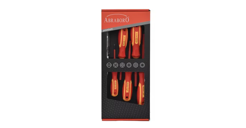Akciós ár CSAVARHÚZÓ VDE KÉSZLET 06db-OS /3EH,2PH,FÁZISKERESŐ/ IMPORT