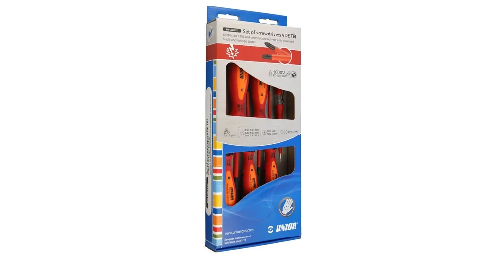 Outlet UNIOR 617654 CSAVARHÚZÓ VDE KÉSZLET 603CS6ATVT/06db-OS /3EH,2PH,/