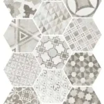 Hexatile Cement Garden Grey 17,5x20 hatszögletű mintás járólap Kiárusítás