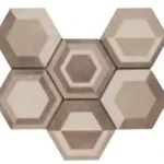 Ragno Rewind Decoro Geometrico Corda 21x18,2 hatszögletű járólap dekor Árengedmény