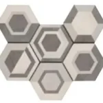 Olcsóbb Ragno Rewind Decoro Geometrico Vanilla 21x18,2 hatszögletű járólap dekor