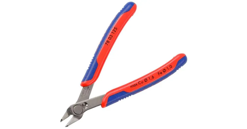 ELEKTRONIKAI FOGÓ 125mm OLDALCSÍPŐ KNIPEX 7803125 Csak ma