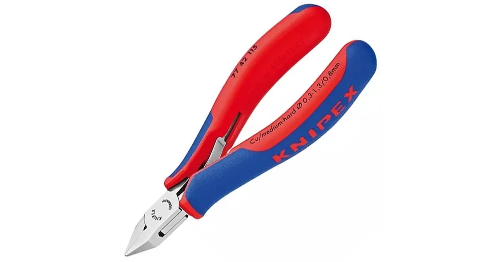Rendeld meg most OLDALCSÍPŐ FOGÓ 115mm ELEKTRONIKAI 0.3-1.3 KNIPEX 7742115