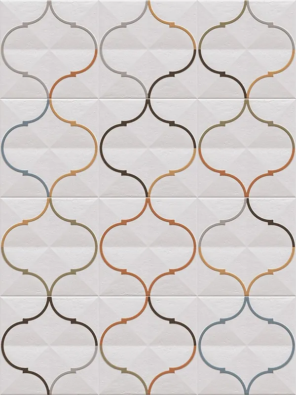 Etnia Oromo Multicolor 20x20 dekorcsempe mix Olcsó
