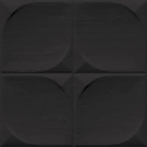 Újdonság Etnia Sidhi Negro 13x13 3D falicsempe