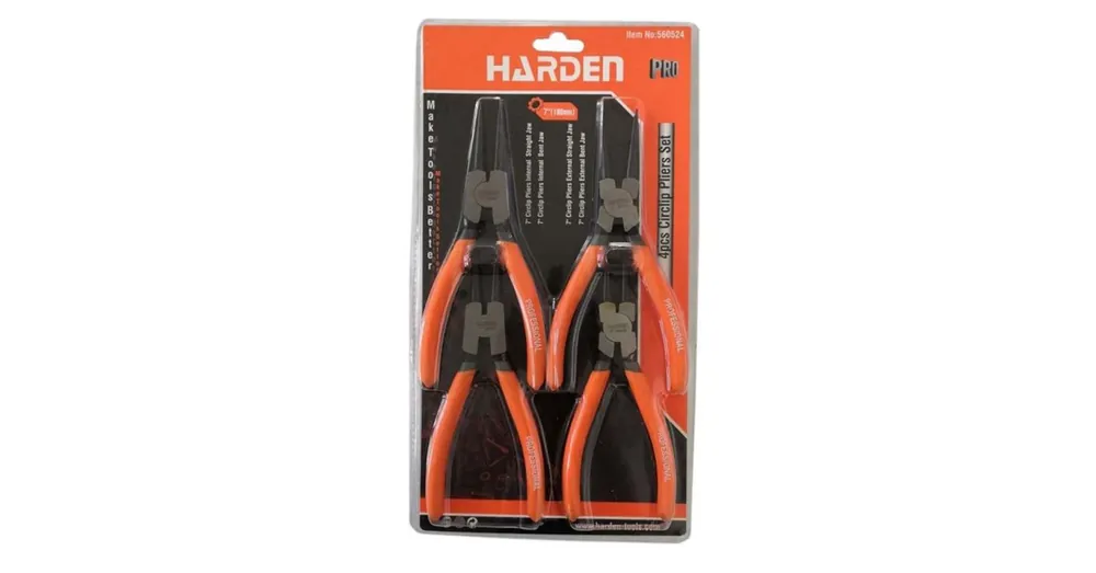 Legjobb ár SEEGERFOGÓ KÉSZLET 4DB-OS 170mm, HARDEN HD-560524