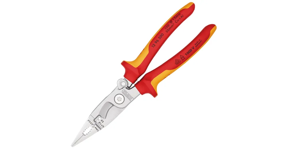 SZIGETELT, UNIVERZÁLIS FOGÓ KNIPEX 1396200 Prémium