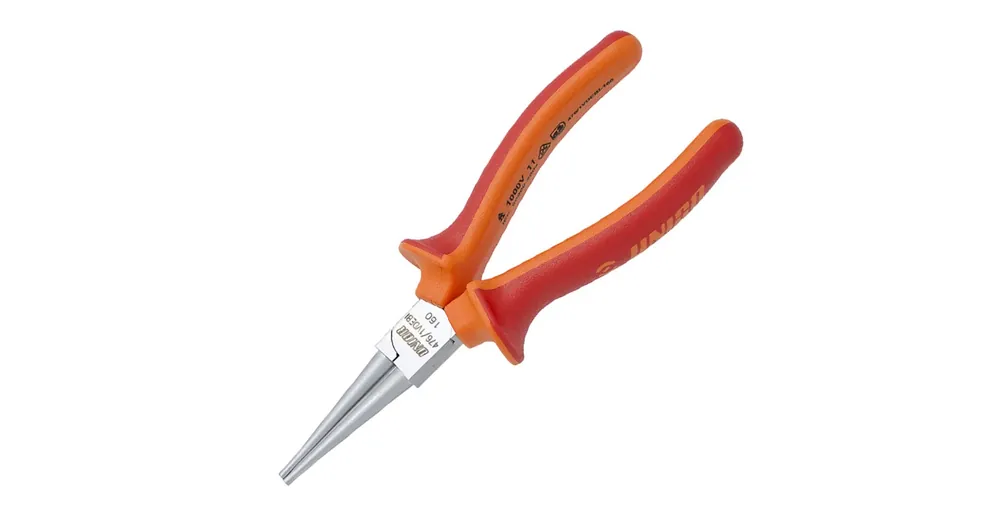 Biztonságos fizetés UNIOR 610431 UTOLSÓ DARABOK VDE KEREKCSŐRŰ FOGÓ 140mm 476/1VDEBI 1000V PIROS-NARANCS