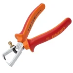 Akció UNIOR 610433 VDE CSUPASZOLÓ FOGÓ 160mm 478/1VDEBI PIROS-NARANCS
