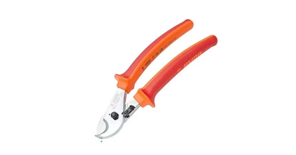 Akciós ár UNIOR 610441 VDE KÁBELVÁGÓ 230mm 580/1VDEBI 1000V PIROS-NARANCS