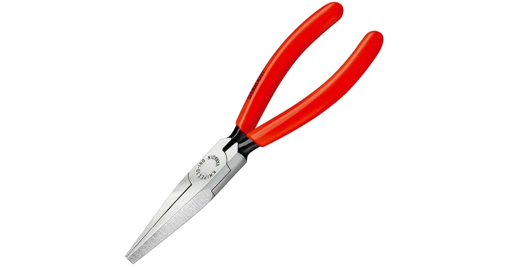 Expressz szállítás LAPOSFOGÓ 140mm HOSSZÚCSŐRŰ, POLÍR.FEJ PVC NYÉ KNIPEX 3011140