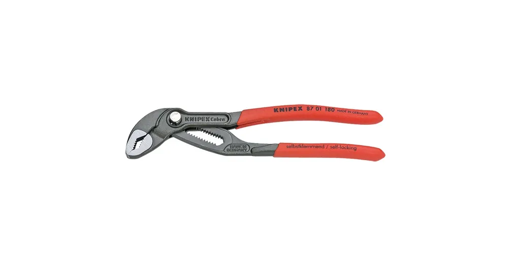 Azonnali szállítás VÍZPUMPAFOGÓ 180mm COBRA KNIPEX 8701180
