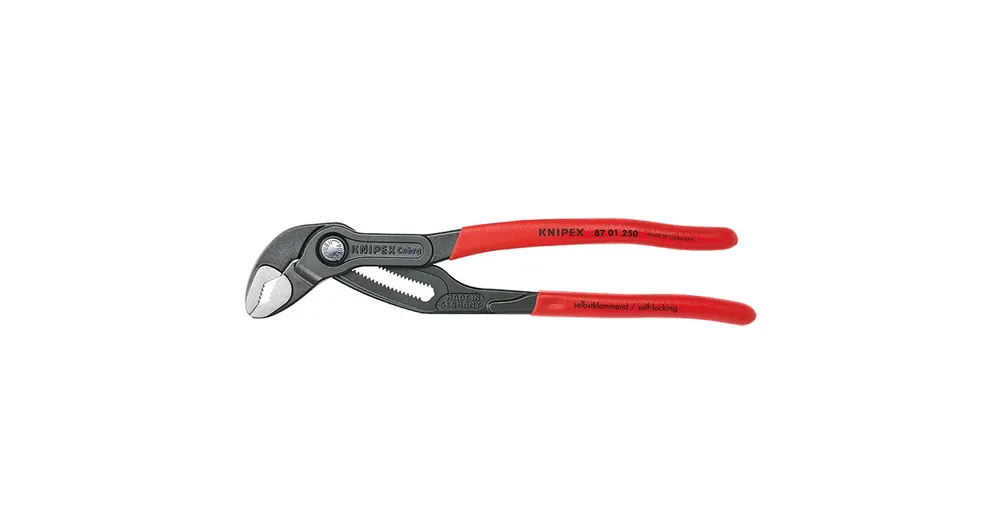 VÍZPUMPAFOGÓ 250mm COBRA AUTÓS KNIPEX 8701250 Biztonságos fizetés