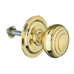 Szuper ajánlat AMIG 14/5846 AJTÓGOMB KÖR ROZETTÁS D61/80 FIX CSILLOGÓRÉZ GÖMB EXTRANAGY
