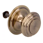 AMIG 13/6261 AJTÓGOMB FIX ROZETTÁS D76/92 ANTIK-BRONZ LÉPCSŐS EXTRA NAGY Kedvezmény