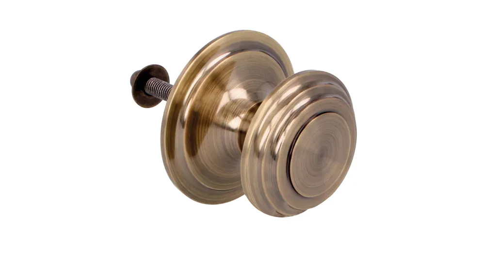 AMIG 13/6261 AJTÓGOMB FIX ROZETTÁS D76/92 ANTIK-BRONZ LÉPCSŐS EXTRA NAGY Kedvezmény