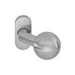 Olcsóbb AJTÓGOMB ELTOLT FIX ROZETTÁS INOX 60mm KINYÚLÁS OVÁL ROZ. ANBO 1120096