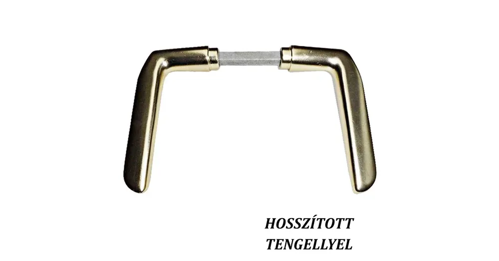 AJTÓKILINCS N°410 F2 ALU HOSSZÍTOTT TENGELLYEL 100/75mm MAGYAR PEZSGŐ SZÍN AL-LOY Prémium