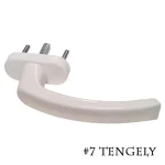 ABLAK FÉLKILINCS MŰANYAG FEHÉR PVC D07CSAP (RAL9016) KAPPA ABK-0155 Vásárlói kedvenc