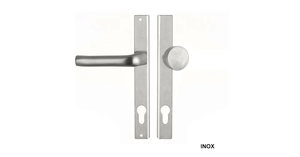 Kihagyhatatlan ajánlat RAVENNA BEJÁRATI GOMB-KILINCS 92mm CIL. BALOS INOX 2CSAV. MAESTRO UTOLSÓ DARAB