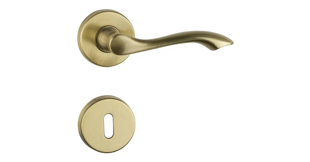 Újdonság TOLEDO KILINCSGARNITÚRA ROZETTÁS KULCSOS SÚROLT BRONZ MAESTRO 103CNCN21111