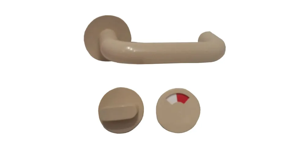 URSULA KILINCSGARNITÚRA BEIGE ROZETTÁS WC-MOSDÓ MŰANYAG IMPORT Prémium