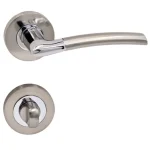 Gyors kiszállítás VESTA KILINCSGARNITÚRA ROZETTÁS WC(MOSDÓ) KRÓM-INOX MAESTRO 116231BW11