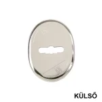 AJTÓZÁRCÍM OVÁL 70*55mmCS.KRÓM KÉTTOLLÚ ZÁRHOZ KÜLSŐ RÉSZ MOTTURA 95323/K Nézd meg most