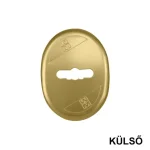 Biztonságos fizetés AJTÓZÁRCÍM OVÁL 70*55mm SR KÉTTOLLÚ ZÁRHOZ KÜLSŐ RÉSZ MOTTURA 95323/SR