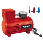 KOMPRESSZOR AUTÓS 12V 18BAR CC-AC 12V MANOMÉTER +3 ADAPTER EINHELL 2072112 Azonnali szállítás
