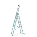 Legkelendőbb ZARGES 41538 LÉTRA HÁROMRÉSZES 3x8 FOK SKYMASTER X (Z500) IPARI ALU