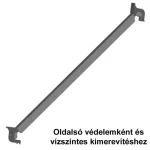 ZARGES 44410 KORLÁTRÚD 1.5M ÁLLVÁNYHOZ MODULMASTER 1500mm HOSSZÚ Utolsó esély