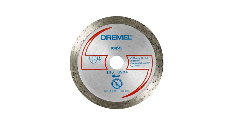 Nézd meg most DREMEL 2615S540JB GYÉMÁNT CSEMPEVÁGÓ TÁRCSA D20 DSM540 01DB/CSOMAG