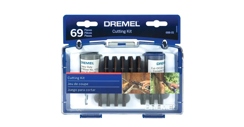 DREMEL 26150688JA DREMEL VÁGÓKÉSZLET 688 68db-os TÁROLÓVAL Csak ma