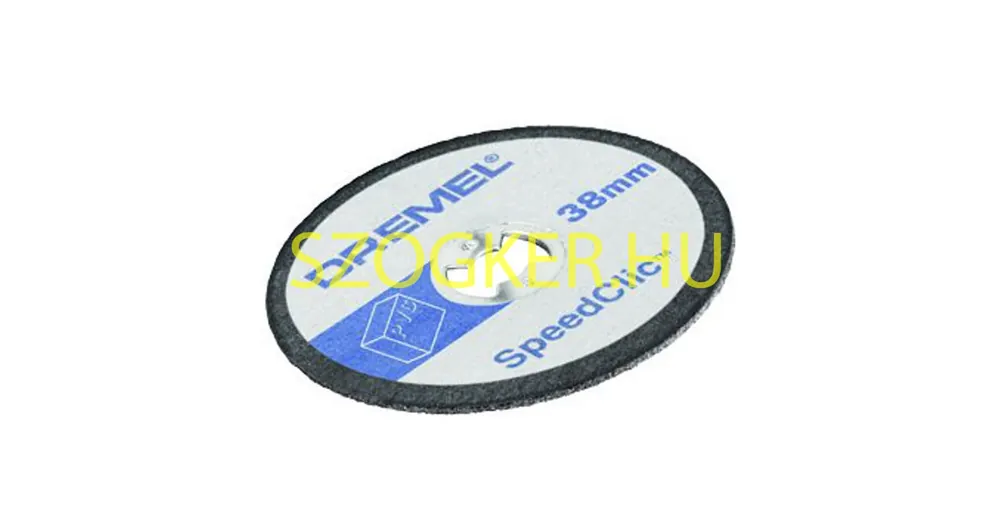 Árcsökkenés DREMEL 2615S476JB VÁGÓKORONG D38 D3,2 SZÁR SC476 MŰANYAGHOZ 5DB/CS.
