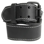 Újdonság DERÉKÖV BŐR 135*5,1 cm FEKETE DUPLA CSATOS KWB 49908840