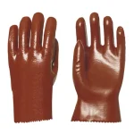 VÉDŐKESZTYŰ PVC MÁRTOTT 9 BORDÓ 27cm, SAV, LÚG, OLAJ COVERGUARD 3509 Vásárlói kedvenc