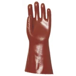 Legnépszerűbb VÉDŐKESZTYŰ PVC MÁRTOTT 10 BORDÓ SAV,LÚG OLAJÁLLÓ 40cm COVERGUARD 3640