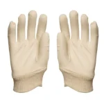 Akciós ár VÉDŐKESZTYŰ PAMUT FEHÉR 07 INTERLOCK MANDZSETTÁVAL 30g. COVERGUARD 4100