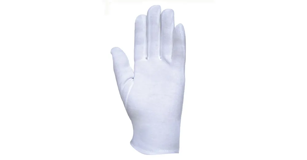 VÉDŐKESZTYŰ PAMUT FEHÉR 08 BOY CSUKLÓGUMIS COVERGUARD 4148 Olcsóbb