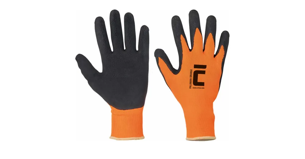VÉDŐKESZTYŰ NYLON MÁRTOTT 9 PALAWAN NARANCS-FEKETE CERVA 0108007999090 Akciós ár