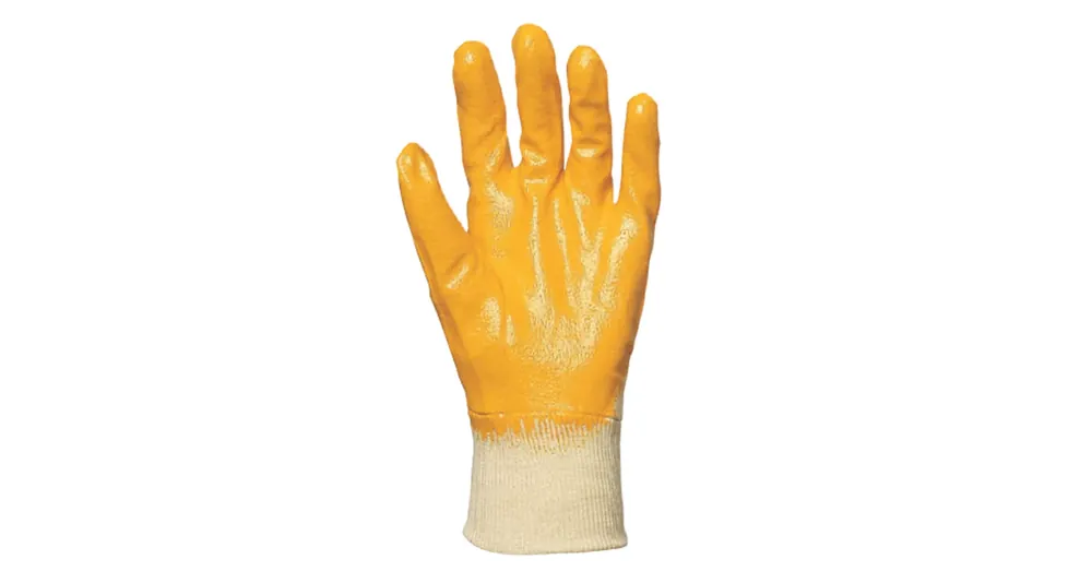 Végkiárusítás VÉDŐKESZTYŰ MÁRTOTT SÁRGA 9 EURODEX ACTIFRESH NITRIL COVERGUARD 9309