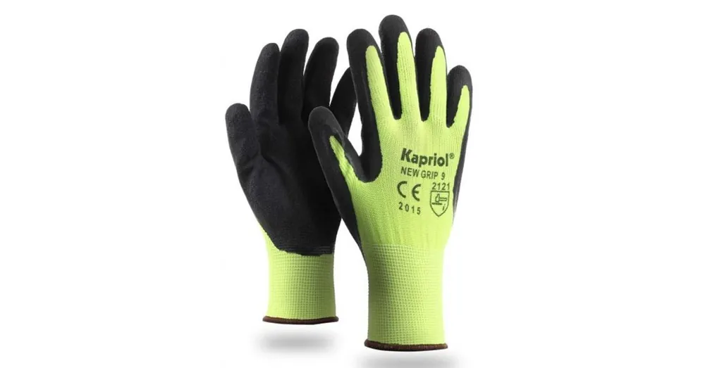 Korlátozott ajánlat KAPRIOL 28036 VÉDŐKESZTYŰ SÁRGA-FEKETE 9-ES NEW GRIP
