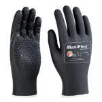 VÉDŐKESZTYŰ FEKETE PÖTTYÖS 08 MAXIFLEX ENDURANCE 34-847 ATG VO-A3062/8 Vásárlói kedvenc