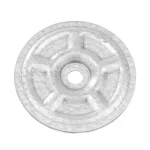 Gyors kiszállítás SZIGETELÉSTARTÓ TÁNYÉR-KÖR FÉM D50*1.0 (D6,6 mm furattal) IMPORT