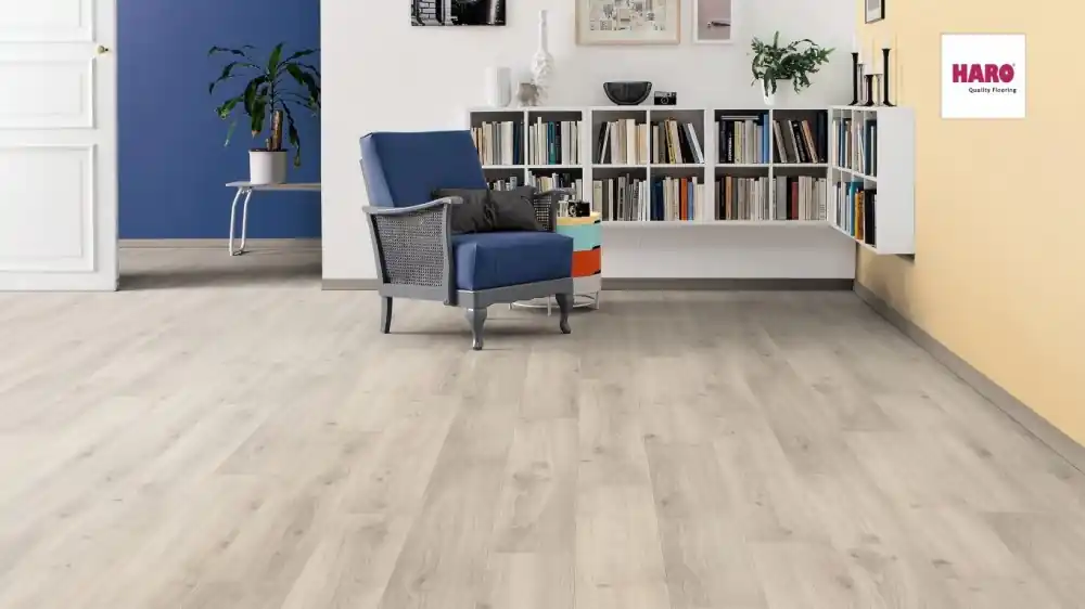 Oak Emilia Light Grey Laminált padló Silent CT hangszigeteléssel 193 x 1282 Szuper akció