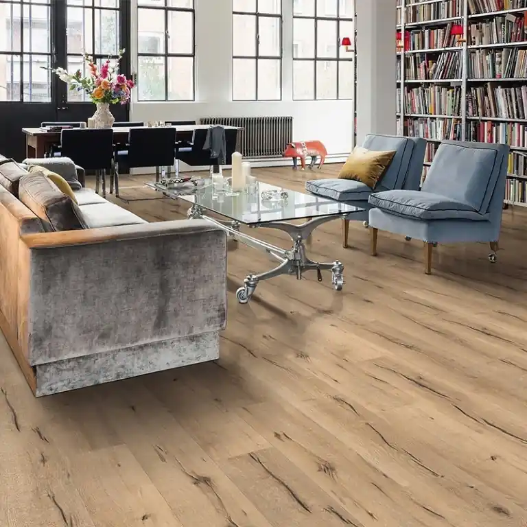 Olcsó Oak Italica Creme Laminált padló Silent CT hangszigeteléssel 193 x 1282